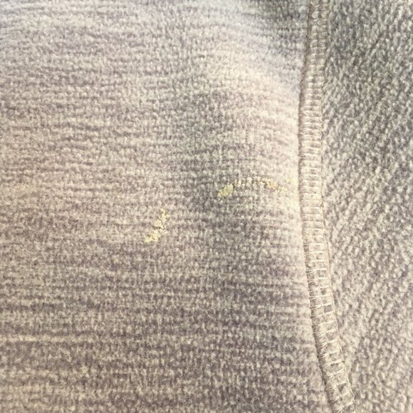 #75 Womens Full Zip Fleece Wool Blend Activewear Hoodie Gray Long Sleeve Sweater - Picture 8 of 9